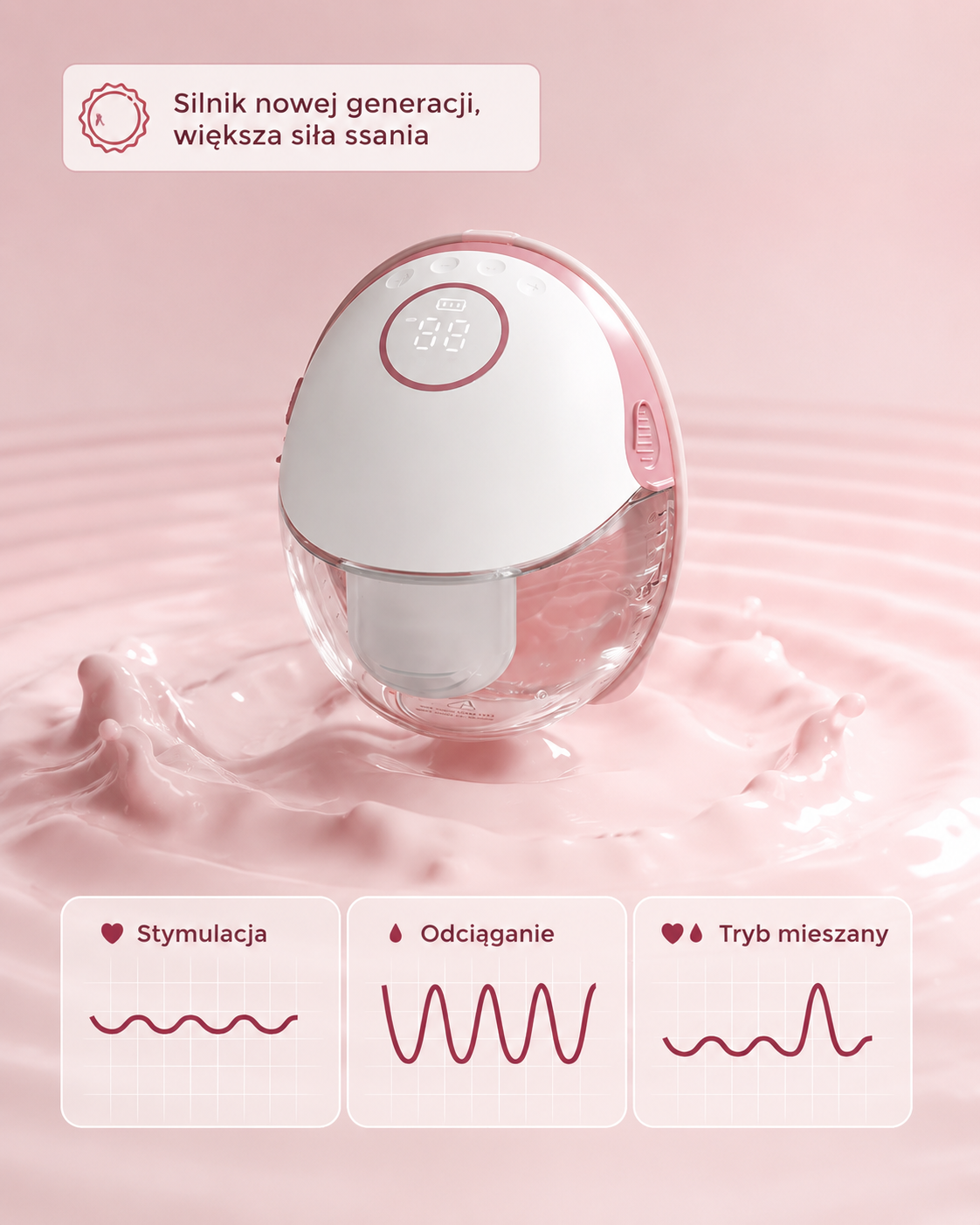 MomFlow — Bezprzewodowy laktator
