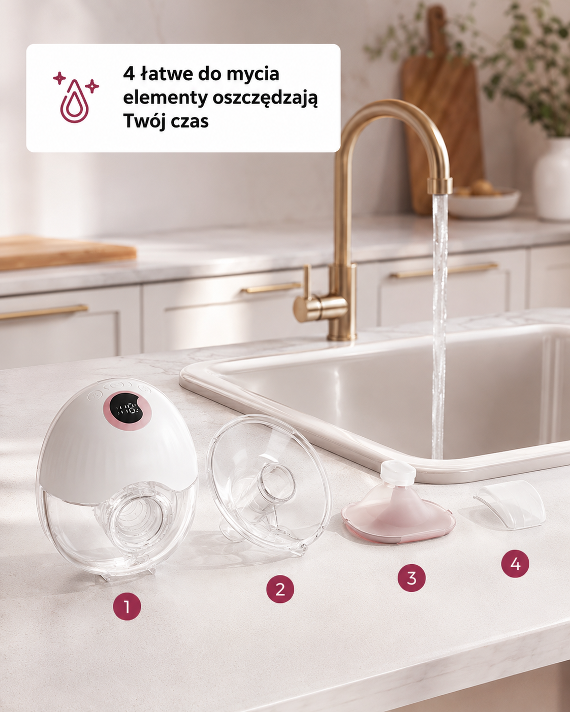 MomFlow — Bezprzewodowy laktator